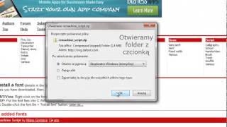 Jak zainstalować czcionkę Windows 7 [upl. by Eldnar]