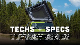 Freespirit Recreation Odyssey Series Roof Top Tent Walkthrough [upl. by Sirkin]