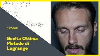 Scelta ottima consumatore  Lagrange  Flitbook  Esercizi Microeconomia  Economia Politica [upl. by Eberly]