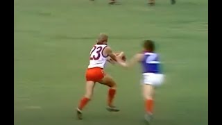 Sydney Swans 1st EVER GOAL Colin Hounsell  After South Melbourne Relocation [upl. by Cormier44]