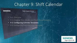 WinCC Unified V17 35 Configure Unified Calendar Templates winccguru [upl. by Llewej]