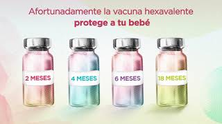 Vacuna hexavalente – Protección contra 6 enfermedades en 4 aplicaciones [upl. by Huxley]