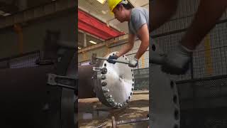 Sealing process of elbow pipe [upl. by Geilich856]