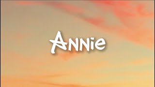 Annie  Wave to Earth Lyrics Video [upl. by Puff73]