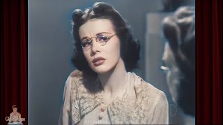 Pretty in Glasses 1940s Tutorial in Amazing 4K Color [upl. by Wj107]