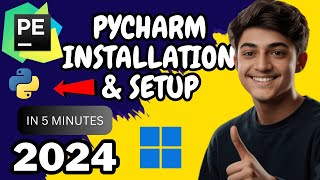 PyCharm Full INSTALLATION amp SETUP 2024  Write your first Python Program  Code Yantra [upl. by Sirod959]