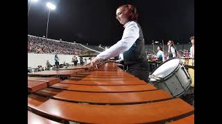 20221031 The Legacy of Bryant  State Marching Championship quotDancing In The Streetquot Marimba Cam [upl. by Micheline]