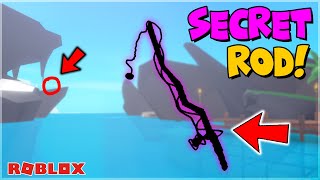 How To Find SECRET ROD In Fishing Simulator  ROBLOX [upl. by Leonelle140]