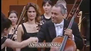 Tchaikovsky Rococo Variations  Antonio Meneses Cello  Yoav Talmi Conductor [upl. by Dilaw]