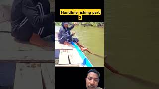 Handline fishing part2 mancing fishing mancingmania mancingikan fish fishinglife fishingvideo [upl. by Minabe]