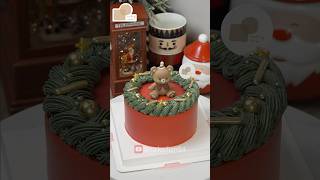 Merry Christmas Cake Ideas Part 39  shorts cake merrychristmas cakefun vuongtroncake [upl. by Josefa]