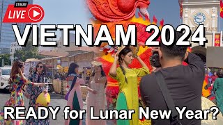 LUNAR NEW YEAR 2024 VIETNAM 🇻🇳 Get Ready For Lunar New Year Ho Chi Minh City [upl. by Kanal]