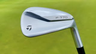 NEW TAYLORMADE P770 IRONS REVIEW [upl. by Dylan]