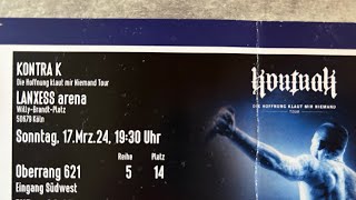 Kontra K Konzert Köln 2024 🥰💓 [upl. by Tremaine]