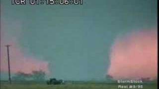 Chasers with big Spencer SD tornado [upl. by Kaden191]