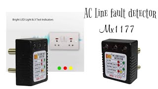 AC Line Fault Detector Review in Malayalam  How to use AC line fault detector [upl. by Armilda]