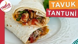 EVDE PRATİK Tavuk Tantuni Yapımı [upl. by Edya]