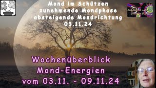 Wochenüberblick  MondEnergien vom 0311 bis 091124 [upl. by Fidelas]