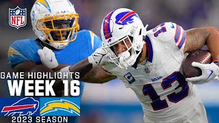 Buffalo Bills vs Los Angeles Chargers  2023 Week 16 Game Highlights [upl. by Cherey]