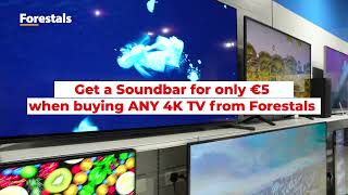 Soundbar Offer from Forestals [upl. by Cristoforo479]