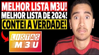 MELHOR LISTA M3U IPTV MELHOR LISTA M3U 2024 LISTAS M3U GRÁTIS LISTAS M3U GRÁTIS 2024 LISTA M3U [upl. by Ulah]