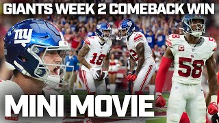 Mini Movie New York Giants LARGEST Comeback Win in Super Bowl Era [upl. by Ttenneb527]