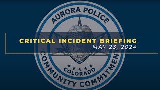 Critical Incident Video – May 23 2024 – OfficerInvolved Shooting [upl. by Ajat]