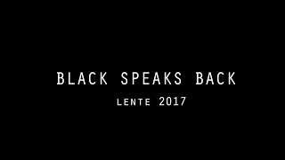 TEASER Black Speaks Back [upl. by Sesmar]