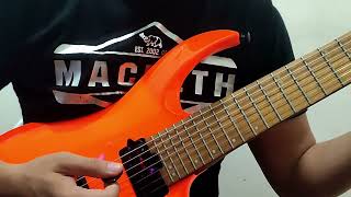 Jackson Misha Mansoor HT7 Pro Series Chug Test [upl. by Llet]