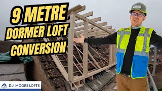 9 Metre Dormer Loft Conversion  DJ Moore Lofts [upl. by Hallee]