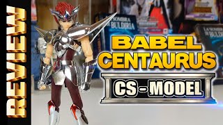 Saint Seiya BABEL CENTAURO CS MODEL cloth myth ex [upl. by Oetsira343]