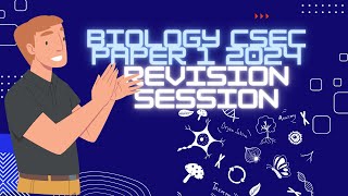 CSEC Biology May 2024 Paper 1 Revision Session [upl. by Aneeuqal586]