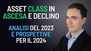 Asset Class in Ascesa e Declino Analisi del 2023 e Prospettive per il 2024 [upl. by Cleopatre]