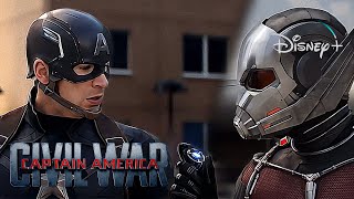 Captain America Civil War  Airport Fight Scene Part 2  Disney 2016 [upl. by Athalia]