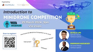 MathWorks Minidrone Competition Webinar [upl. by Hung318]