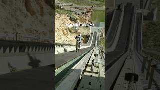 Motorbike Ski Jump 😮‍💨 [upl. by Devy]