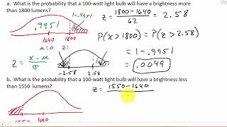 Normal Distribution Word Problems [upl. by Drews]