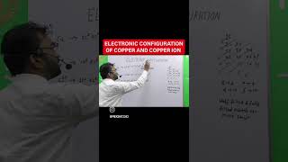 Electronic Configuration of Copper and Copper Ion  Cu  Cu  Cu2 ion viralshorts reels cbse [upl. by Abixah]