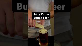 Best butter beer recipe out there harrypotter mocktail fyp shorts drink bartender cocktail [upl. by Oakleil]