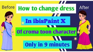 How to change croma toon character dress [upl. by Gaspar]