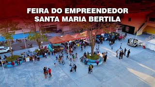 EXCLUSIVO FEIRA DO EMPREENDEDOR REUNI GRANDE QUANTIDADE DE PESSOAS NA PRAÇA DA IGREJA MATRIZ  VEJA [upl. by Cinimod]