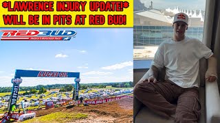 Jett Lawrence Injury Update Red Bud 2024 Post Surgery [upl. by Bak]