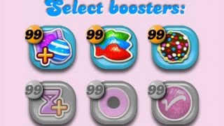 Candy Crush Cheats Tutorial  Unlimited Boosts and Lives [upl. by Lekram170]