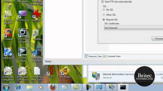 How to setup an FTP Server in Windows using IIS by Britec [upl. by Ayadahs]