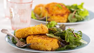 Recette  Croquettes aux rillettes de thon [upl. by Jutta]