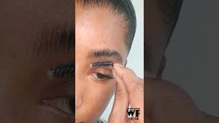 FEATHERY EYEBROWS with FLOWER SOAP BROWS 👀 makeupart makeup makeupworld [upl. by Oigimer]