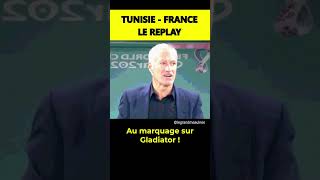 ⚽ Tunisie  France  au marquage sur Gladiator [upl. by Sirhc]