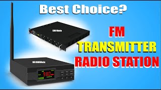 FM TRANSMITTER Radio Station How To Choose The Best Possible Transmitter For Your Radio Station [upl. by Aihsa]