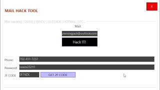 HACK ANY MAIL SERVICES  BYPASS 2F AUTH  GET 2F CODE FOR HACKING [upl. by Rehpotisrhc]