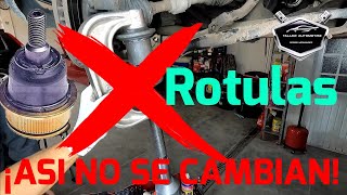 ASI NO SE CAMBIAN LAS ROTULAS ¿o si [upl. by Anilosi]